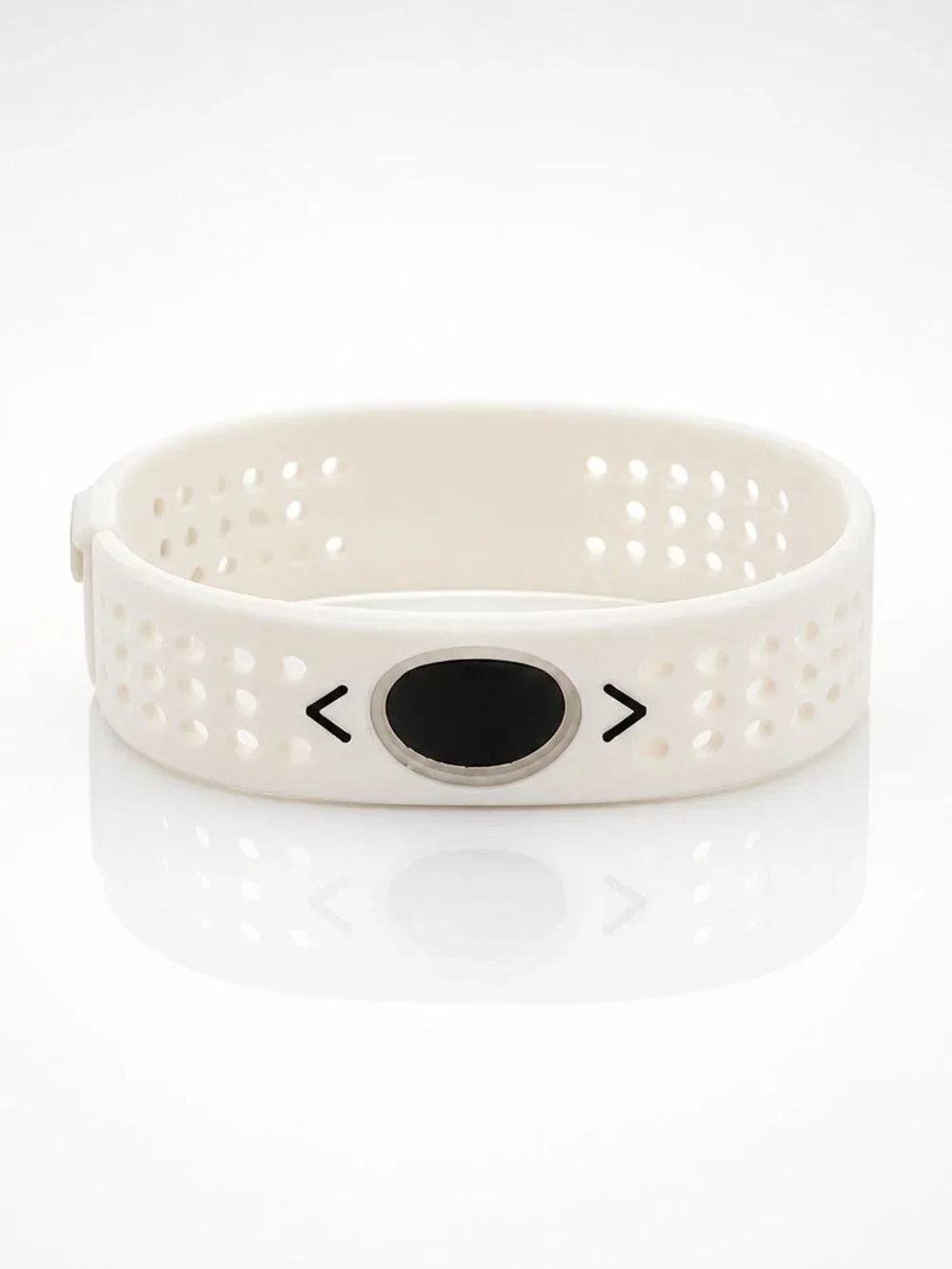 PB Style Silicone Athletic Wristband with 2 Ion Holograms